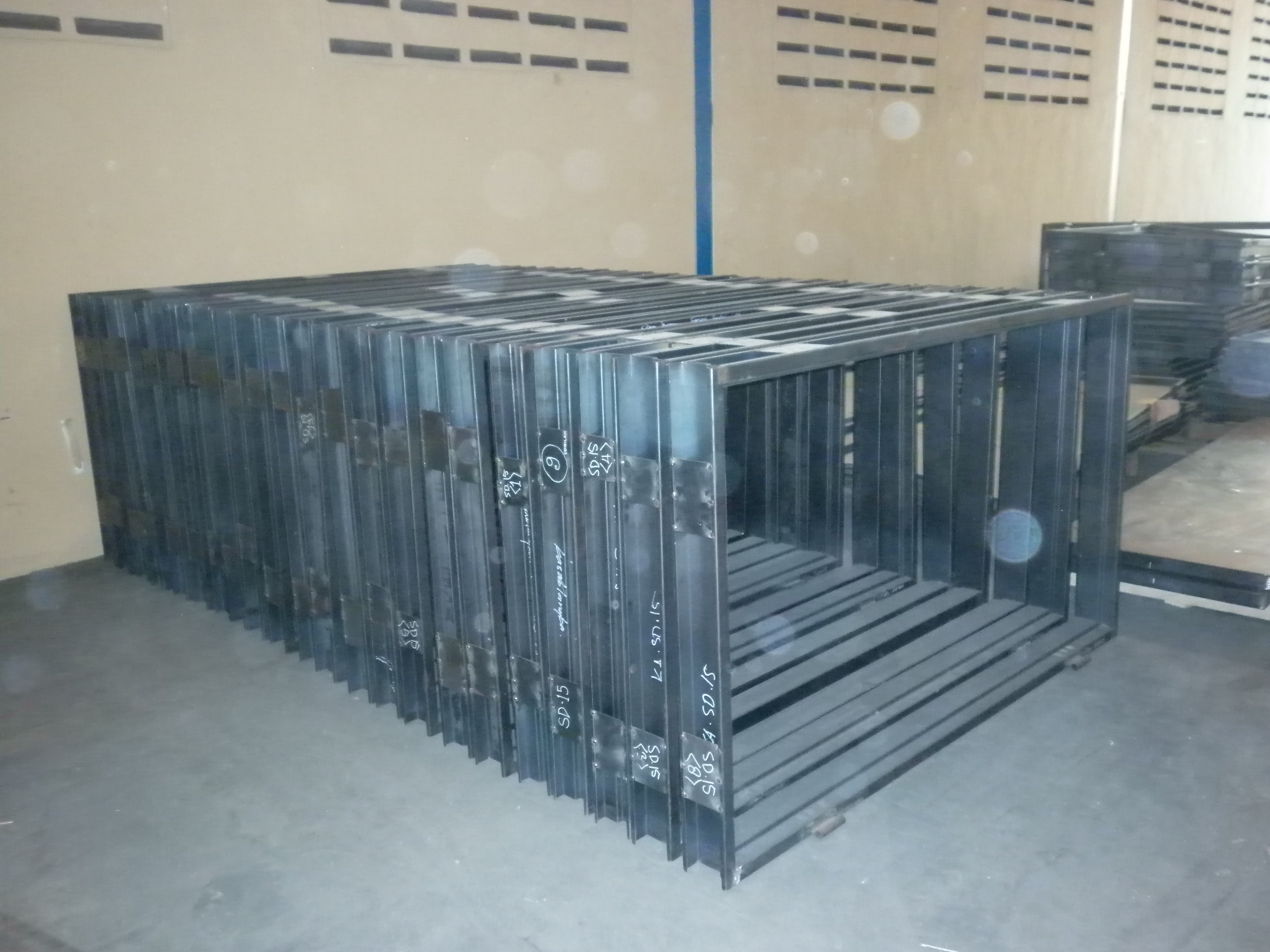 Proses Fabrikasi Pintu Besi