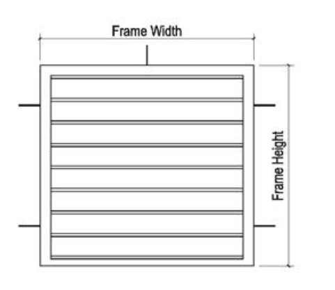 Steel Louver Door
